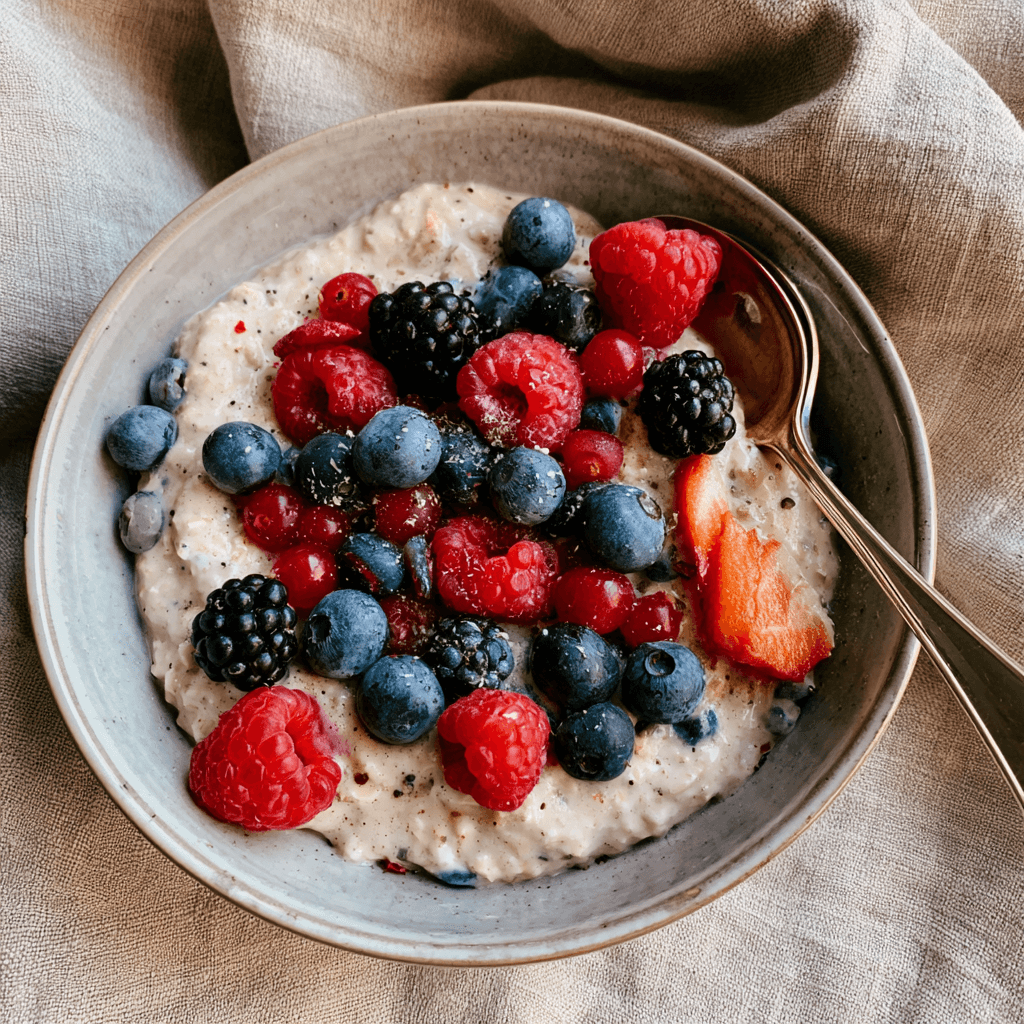 Oatmeal Porridge with Berries