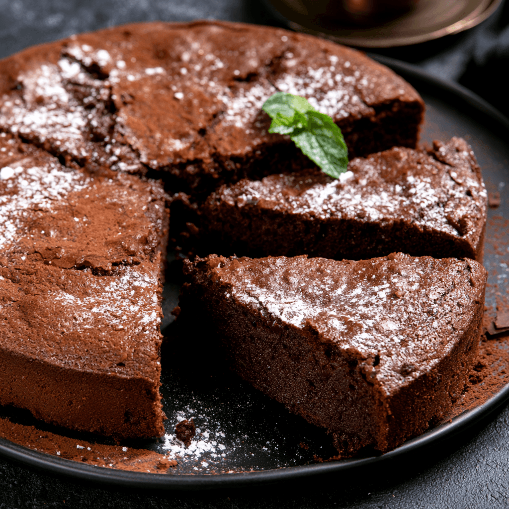 Swedish Sticky Chocolate Cake