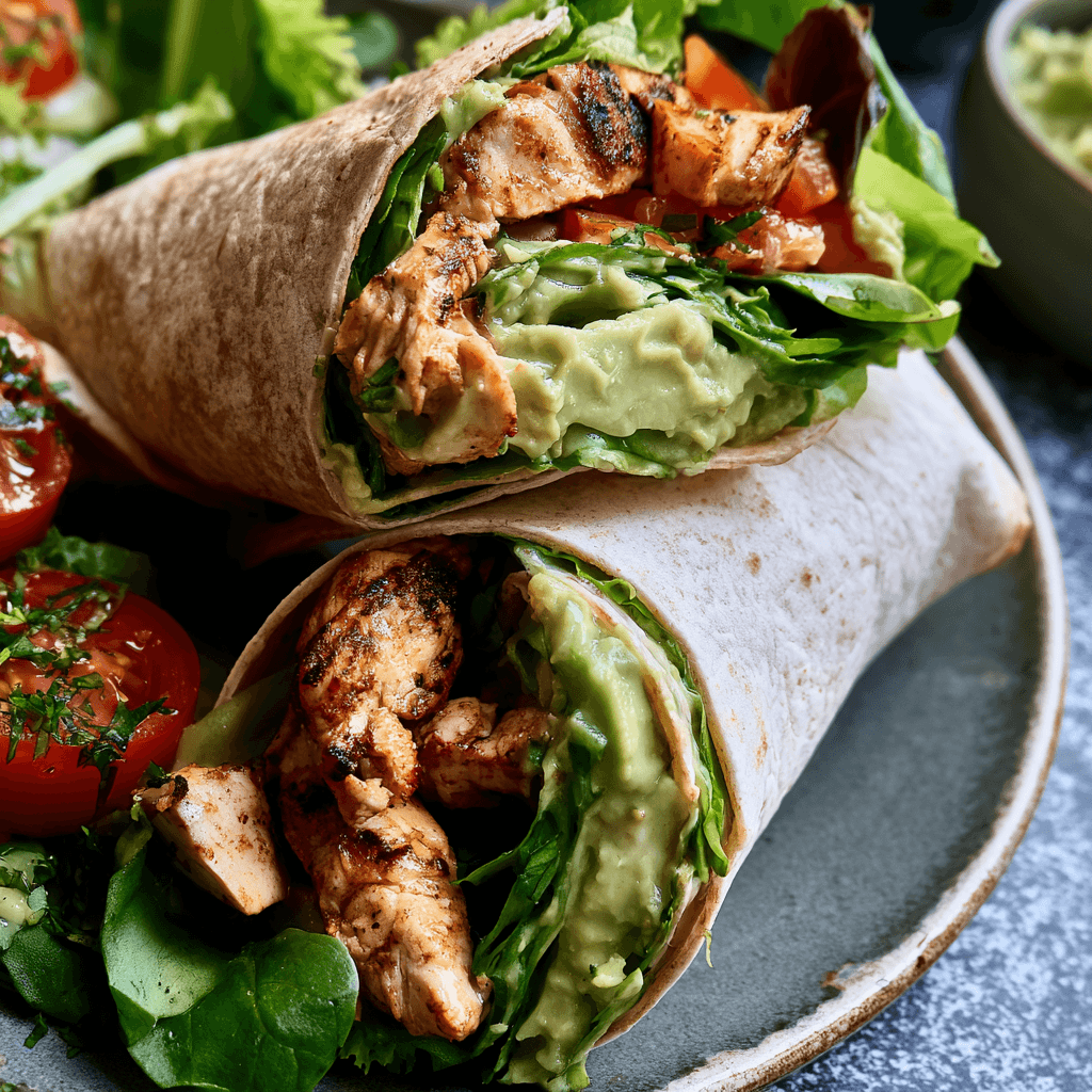 Chicken Wrap with Avocado