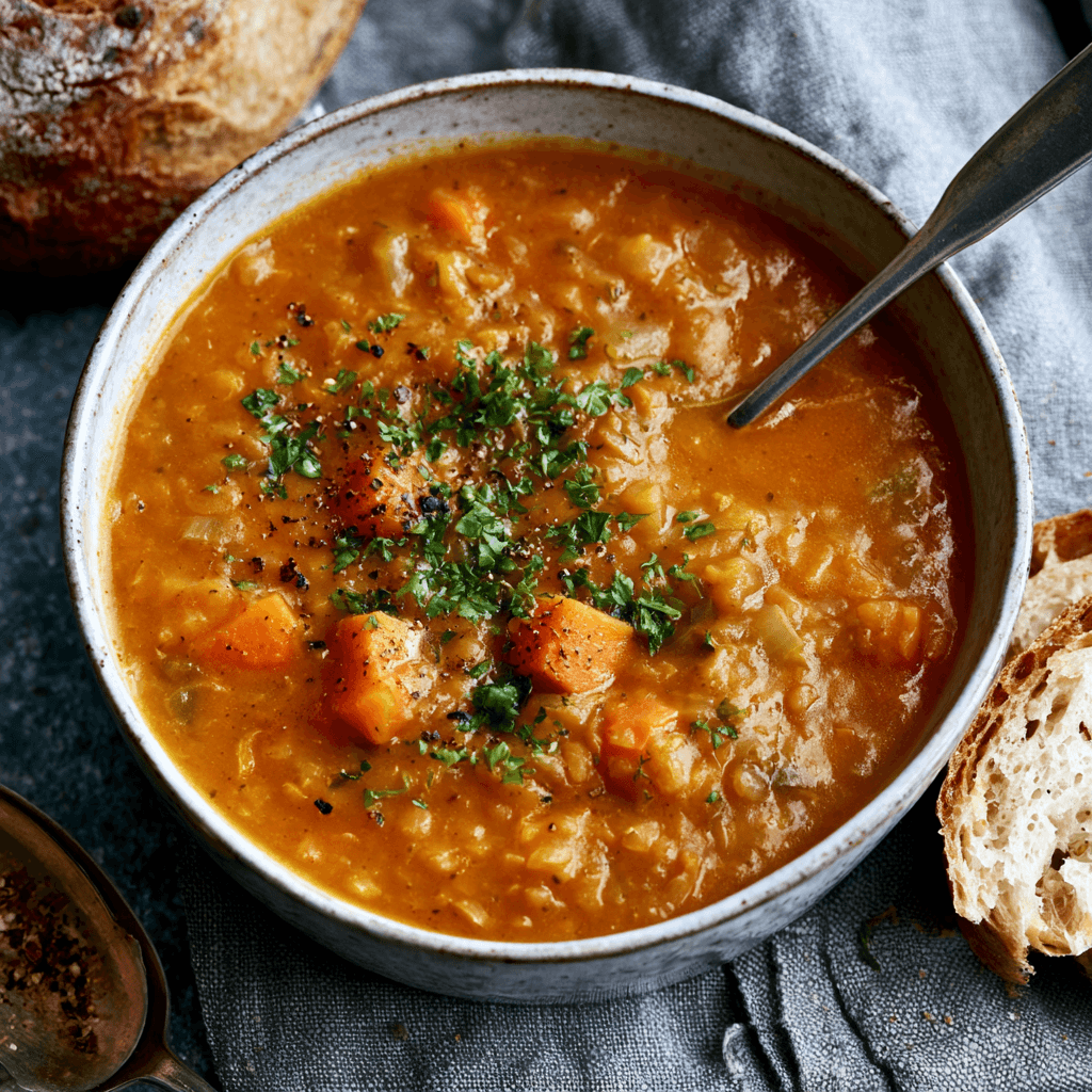 Lentil Soup with Carrots